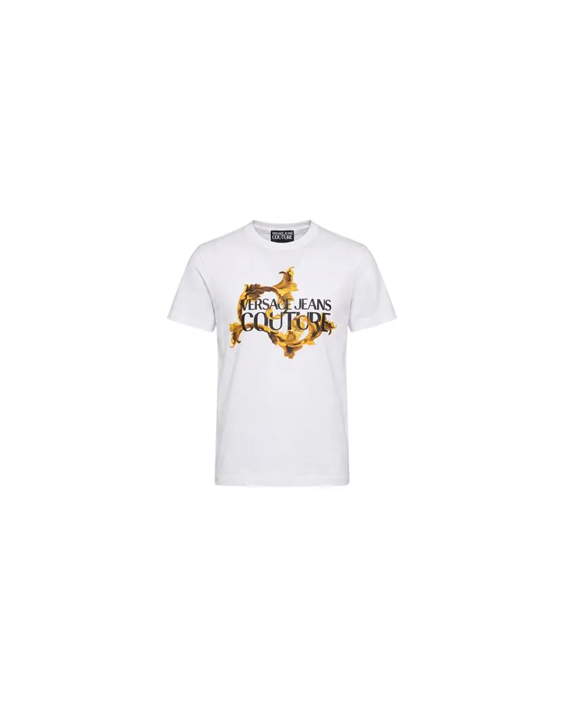 Versace Jeans TOPS - T-shirtsauf YOOX.COM Weiß