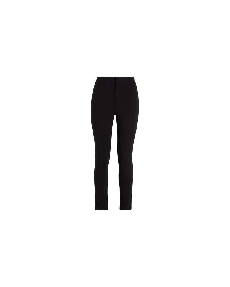 8 by Yoox VISCOSE HIGH-WAIST PANTS  - HOSEN & RÖCKE - Hosenauf YOOX.COM Schwarz
