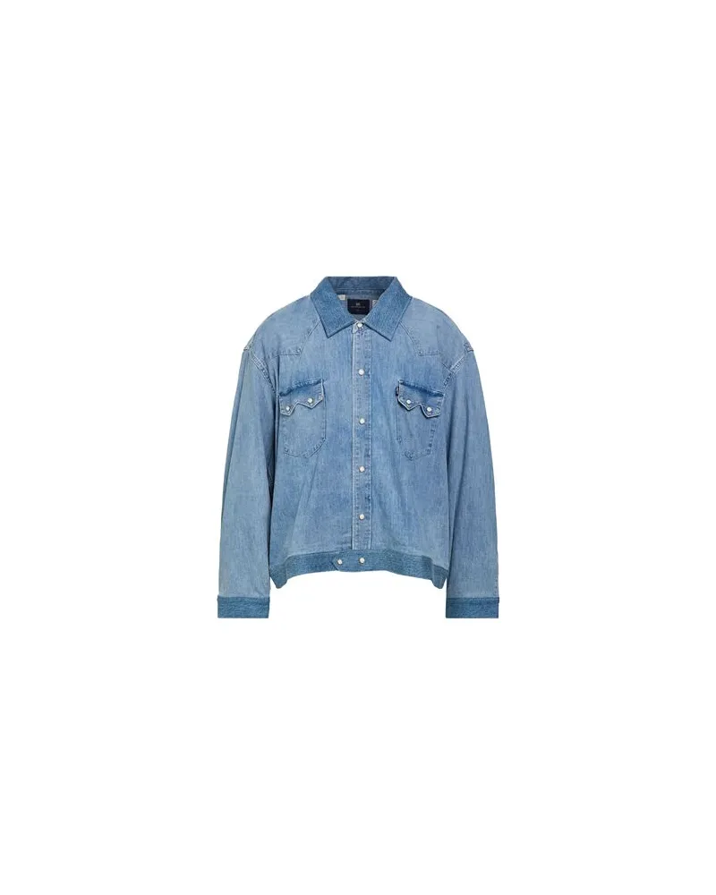 Levi's JACKEN & MÄNTEL - Jeansjacken/Mäntelauf YOOX.COM Blau