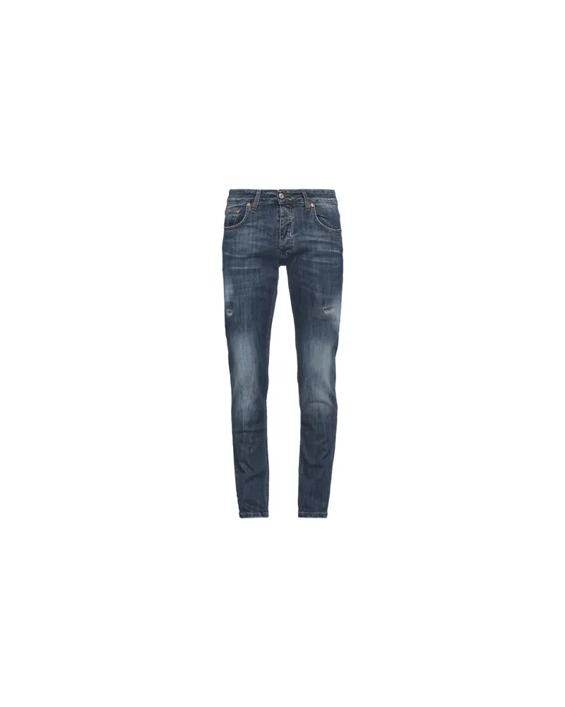 Daniele Alessandrini HOSEN & RÖCKE - Jeanshosenauf YOOX.COM Blau