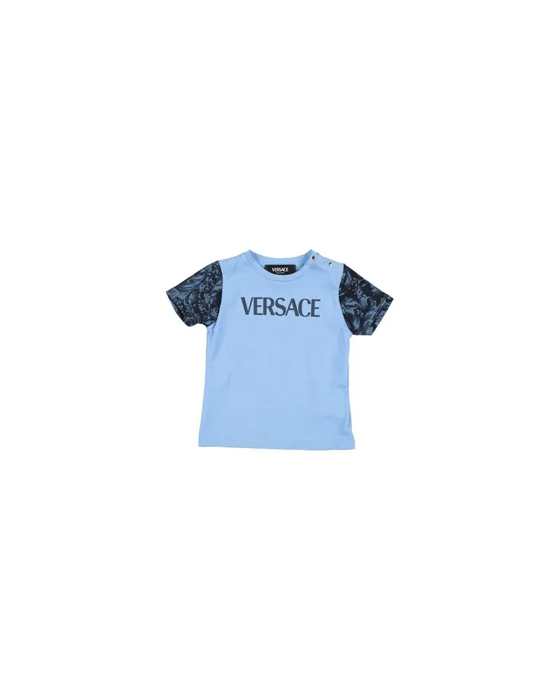 Versace TOPS - T-shirtsauf YOOX.COM Hellblau