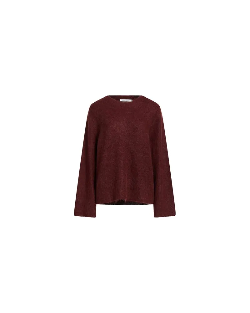 Rabens Saloner STRICKWAREN - Pulloverauf YOOX.COM Ziegelrot