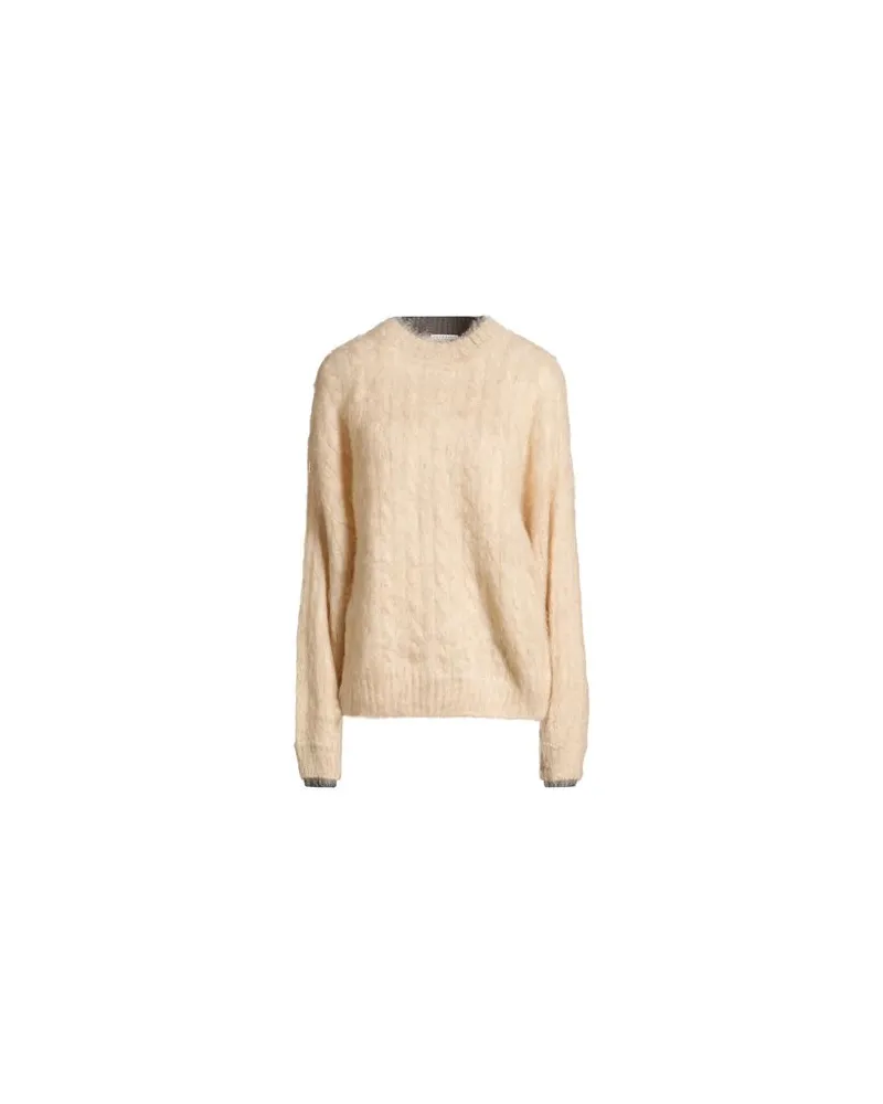 Brunello Cucinelli STRICKWAREN - Pulloverauf YOOX.COM Beige
