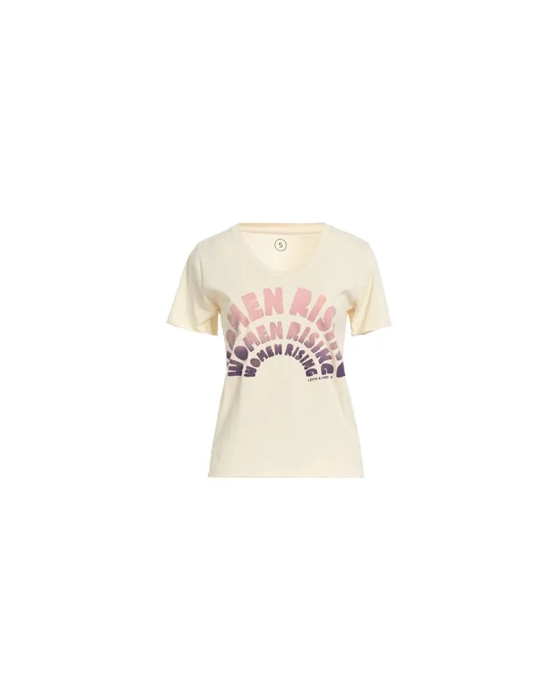 Leon & Harper TOPS - T-shirtsauf YOOX.COM Cremeweiß