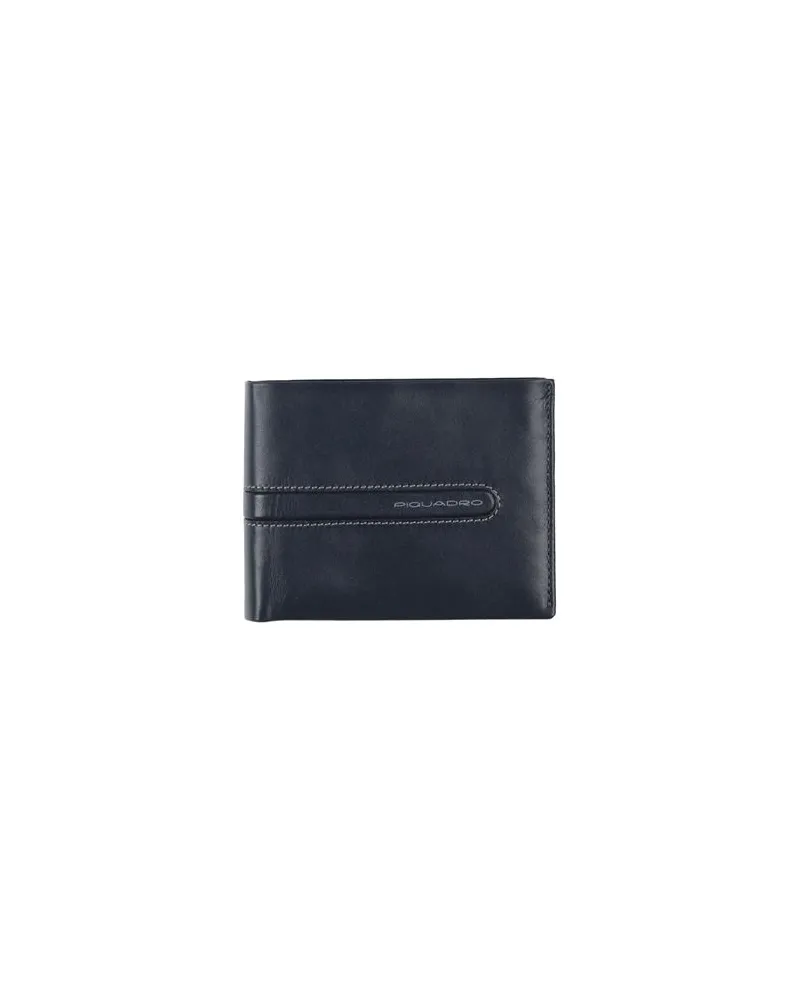 Piquadro Kleinlederwaren - Brieftaschenauf YOOX.COM Nachtblau