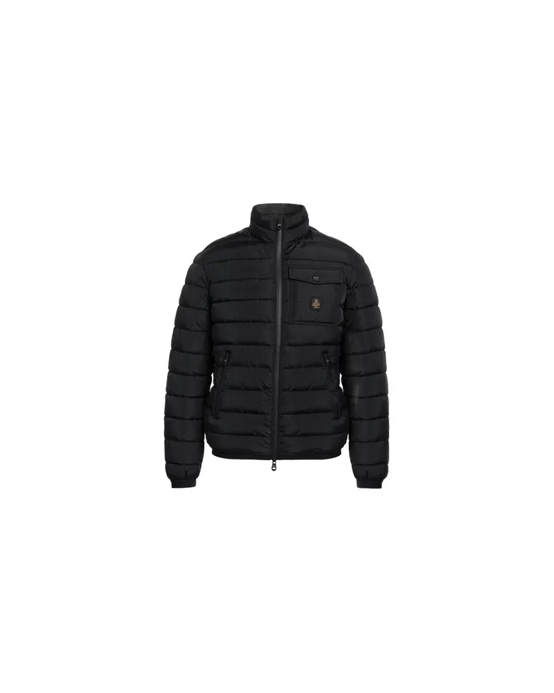 RefrigiWear JACKEN & MÄNTEL - Pufferjacken & Daunenjackenauf YOOX.COM Schwarz
