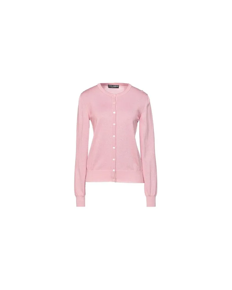Dolce & Gabbana STRICKWAREN - Strickjackenauf YOOX.COM Rosa