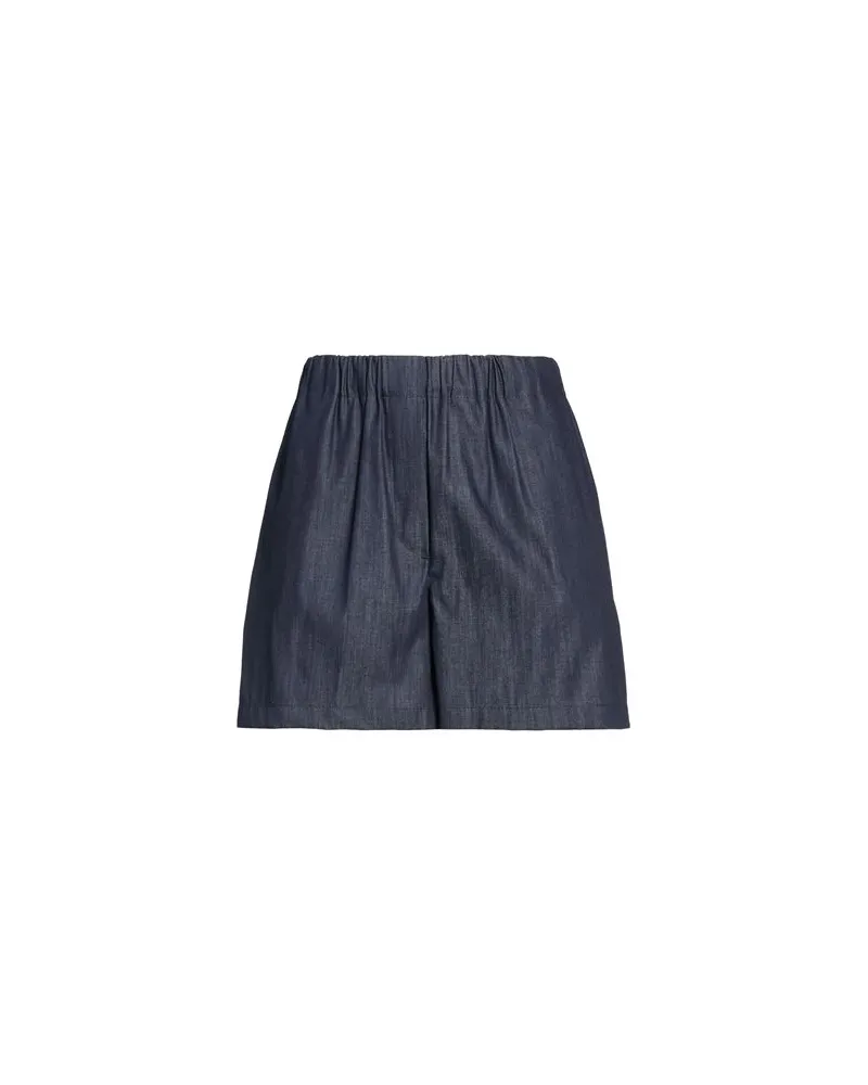 CRUNA HOSEN & RÖCKE - Jeansshortsauf YOOX.COM Blau