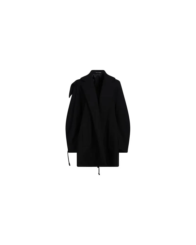 Yohji Yamamoto JACKEN & MÄNTEL - Mäntelauf YOOX.COM Schwarz