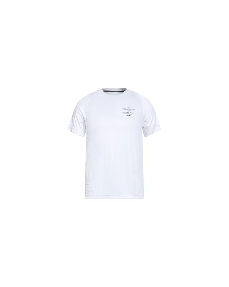 Aeronautica Militare TOPS - T-shirtsauf YOOX.COM Weiß