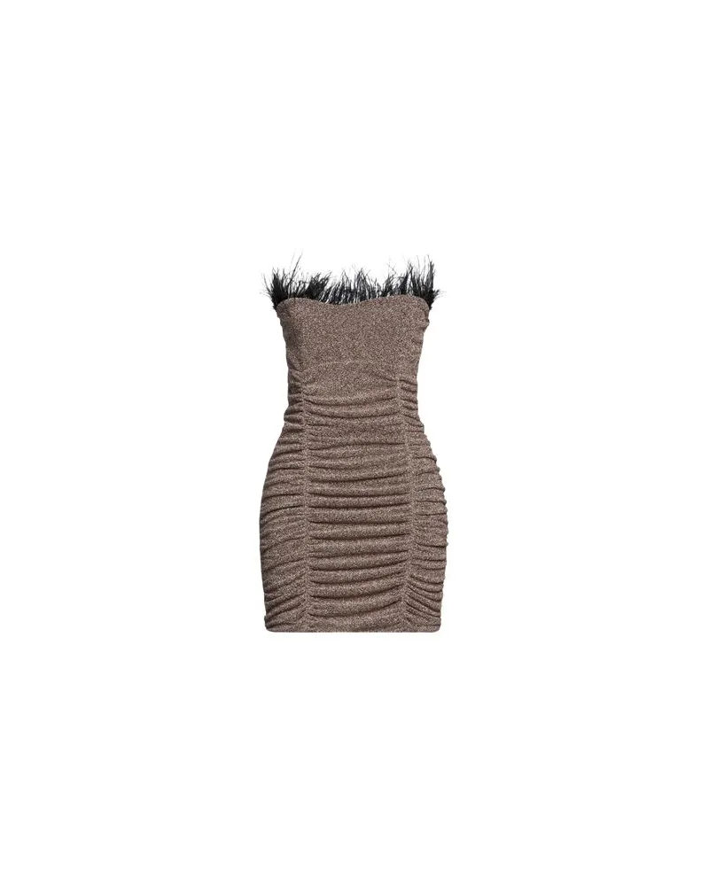 Vanessa Scott KLEIDER - Mini-Kleiderauf YOOX.COM Platin
