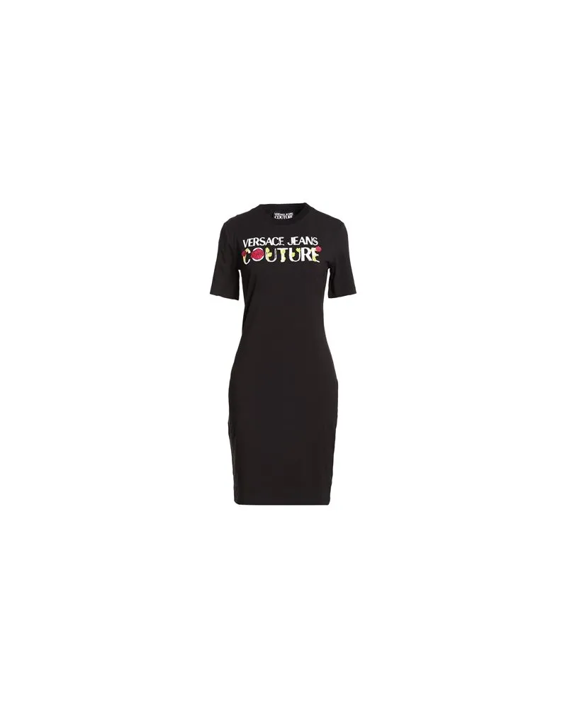 Versace Jeans KLEIDER - Mini-Kleiderauf YOOX.COM Schwarz
