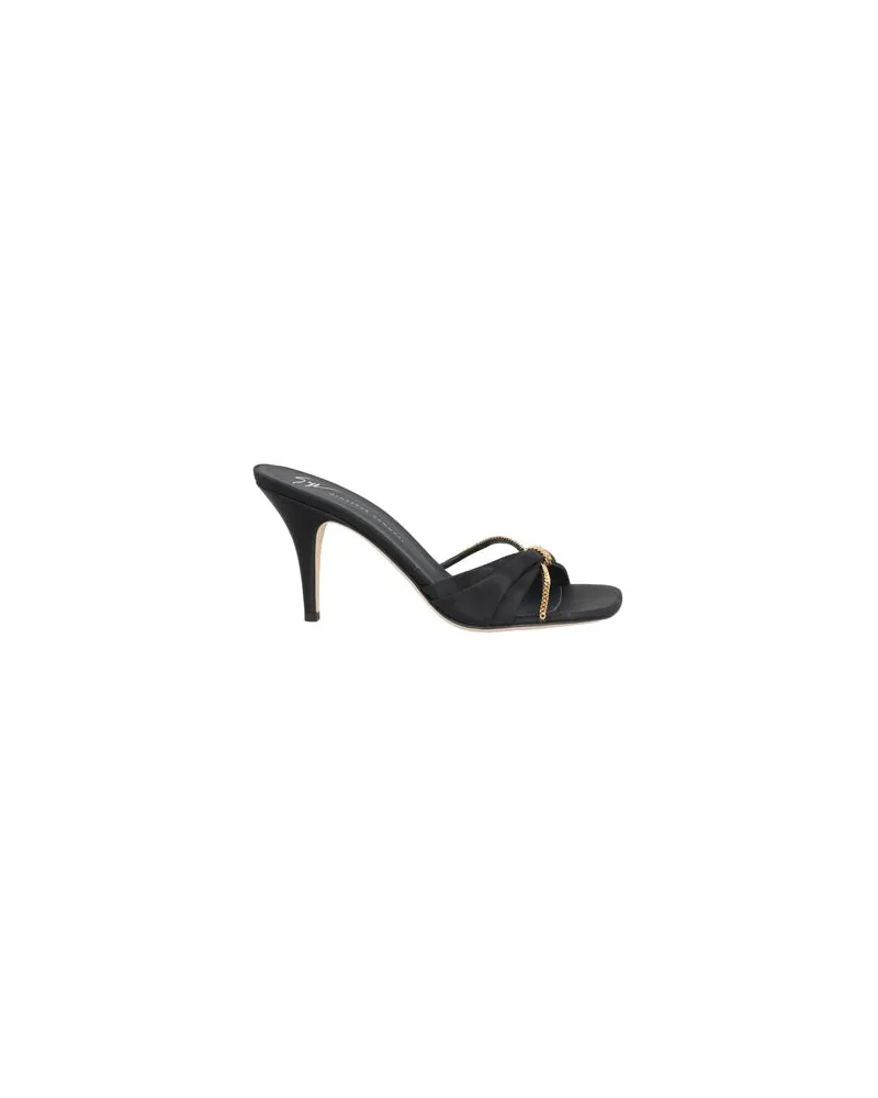 Giuseppe Zanotti SCHUHE - Sandalenauf YOOX.COM Schwarz