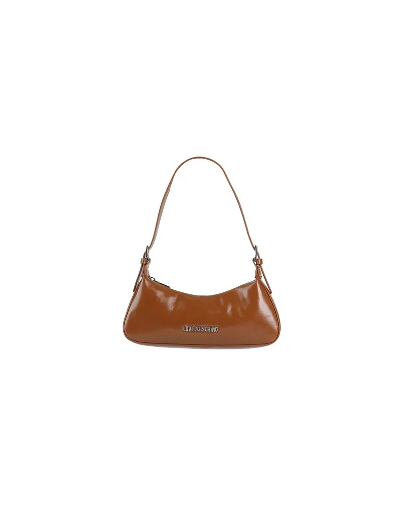 Moschino TASCHEN - Schultertaschenauf YOOX.COM Braun