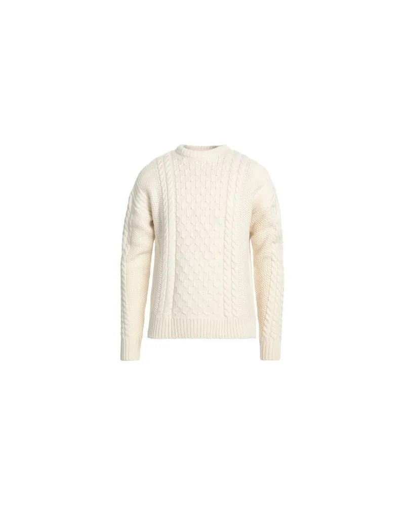 Drôle de Monsieur STRICKWAREN - Pulloverauf YOOX.COM Cremeweiß