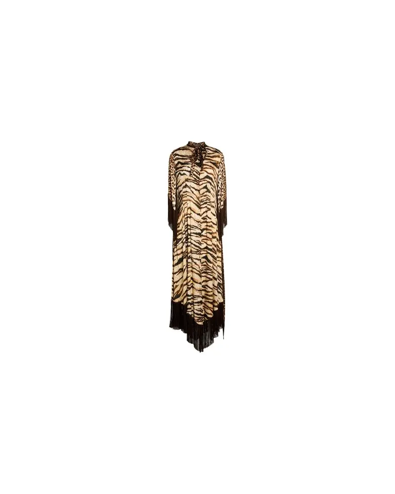 Roberto Cavalli KLEIDER - Maxi-Kleiderauf YOOX.COM Beige