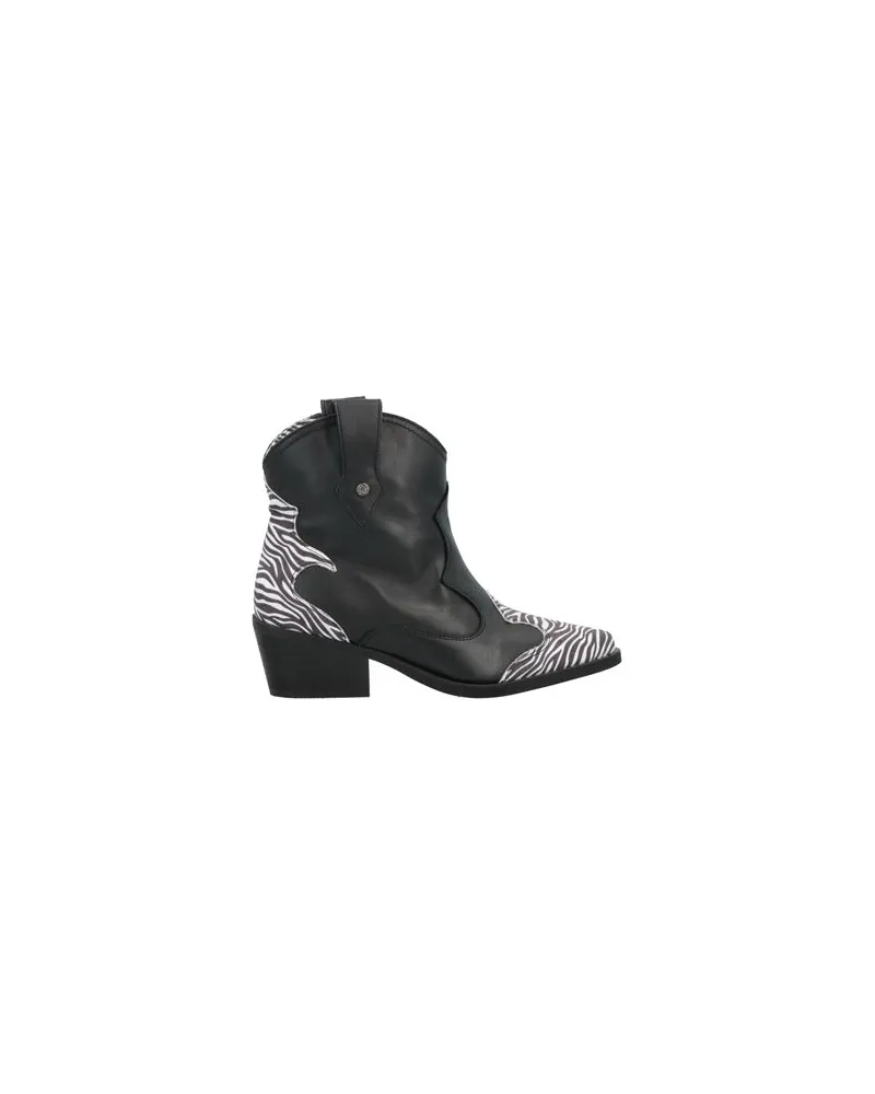 Manila Grace SCHUHE - Stiefelettenauf YOOX.COM Schwarz
