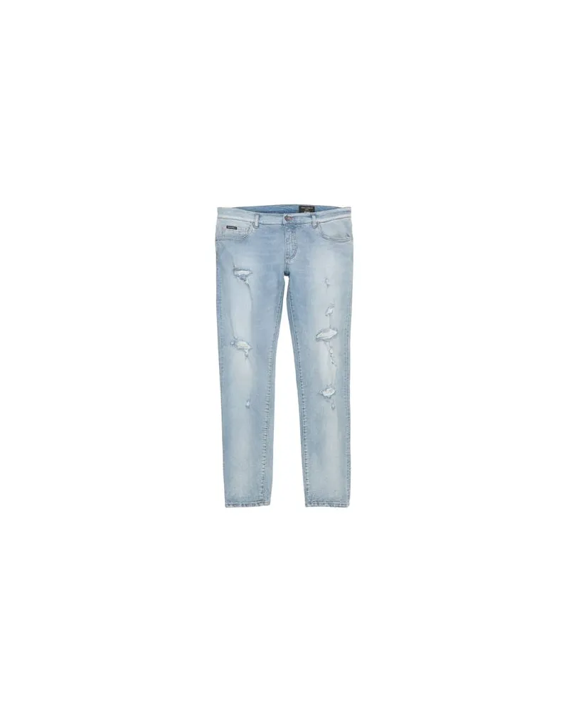 Dolce & Gabbana HOSEN & RÖCKE - Jeanshosenauf YOOX.COM Blau