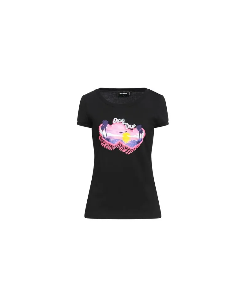 Dsquared2 TOPS - T-shirtsauf YOOX.COM Schwarz