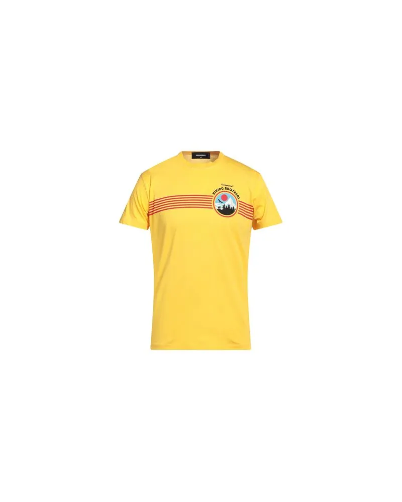 Dsquared2 TOPS - T-shirtsauf YOOX.COM Gelb