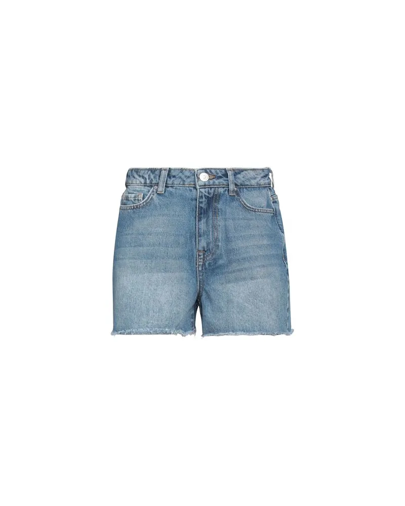 Pieces HOSEN & RÖCKE - Jeansshortsauf YOOX.COM Blau