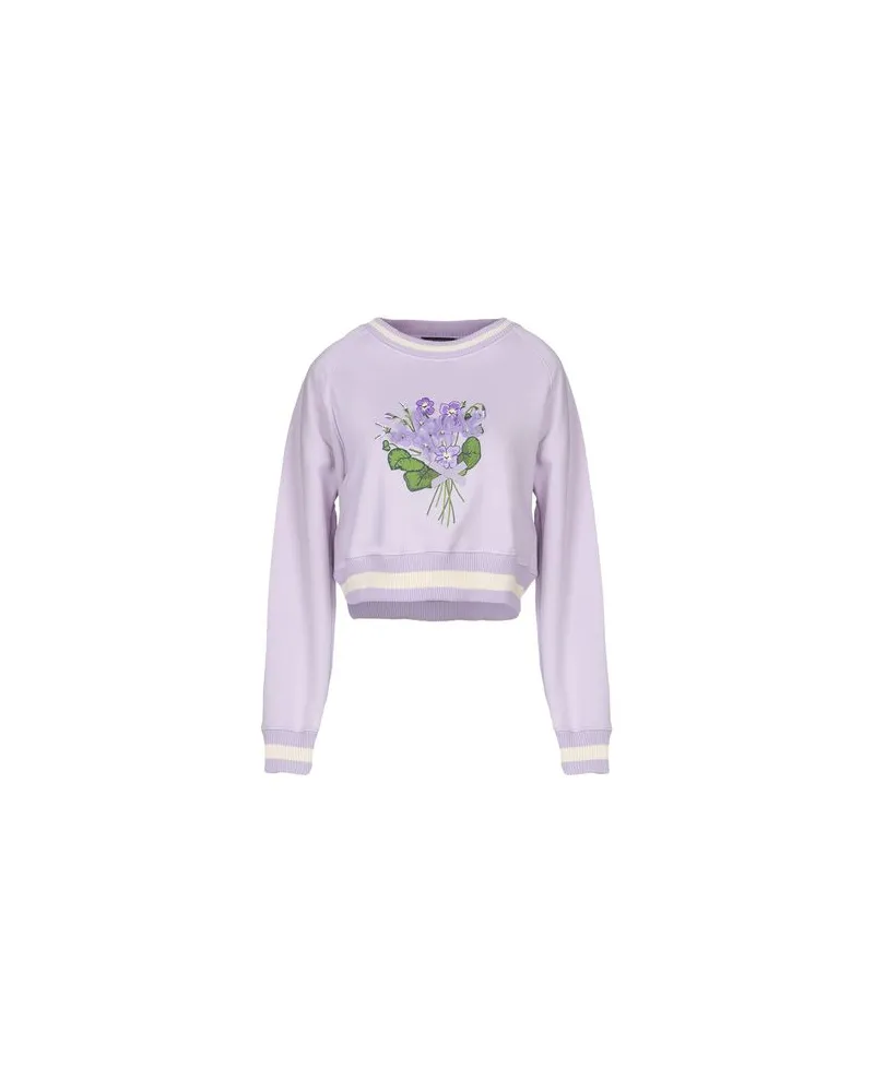 Twin-Set TOPS - Sweatshirtsauf YOOX.COM Lila