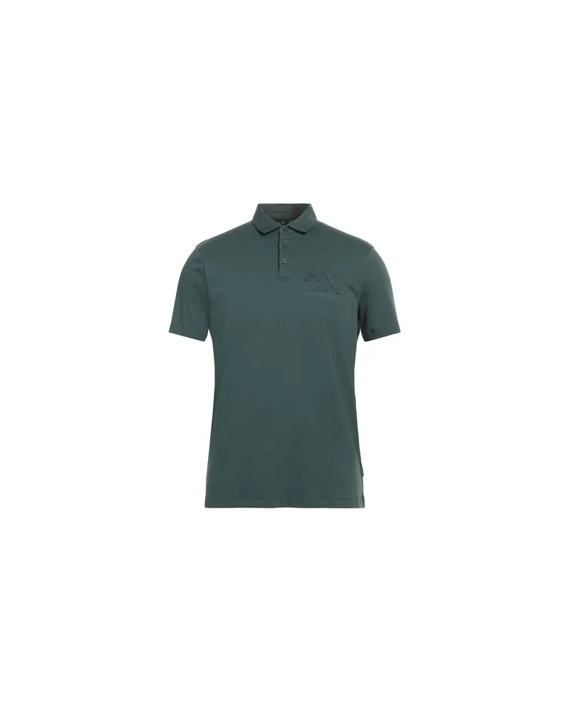Armani Exchange TOPS - Poloshirtsauf YOOX.COM Grün