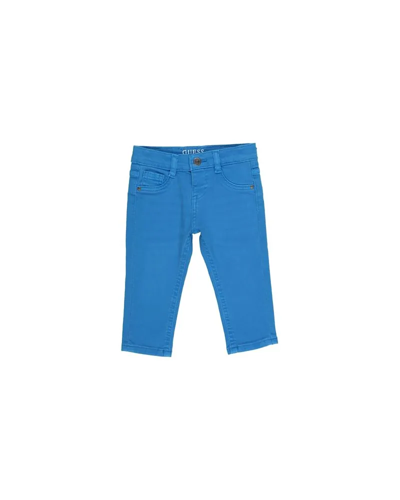 Guess HOSEN & RÖCKE - Jeanshosenauf YOOX.COM Azurblau