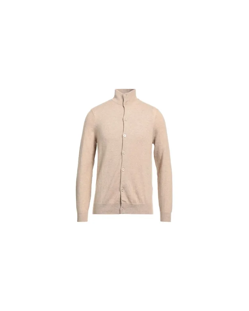 Malo STRICKWAREN - Strickjackenauf YOOX.COM Beige