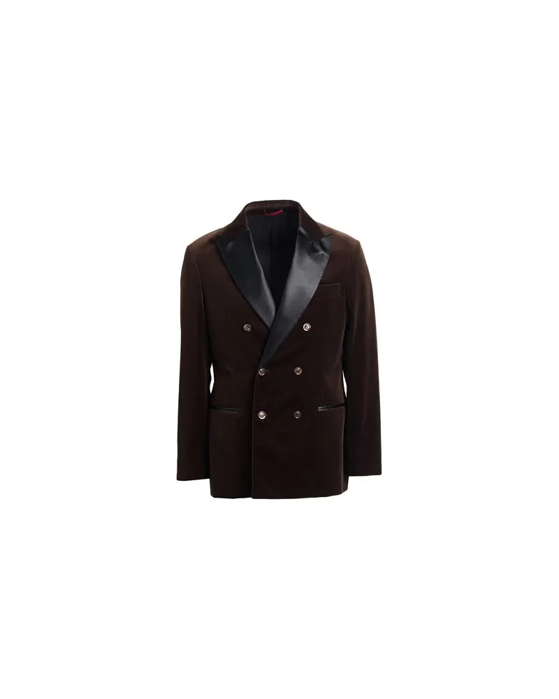 Brunello Cucinelli ANZÜGE und CO-ORDS - Blazersauf YOOX.COM Dunkelbraun