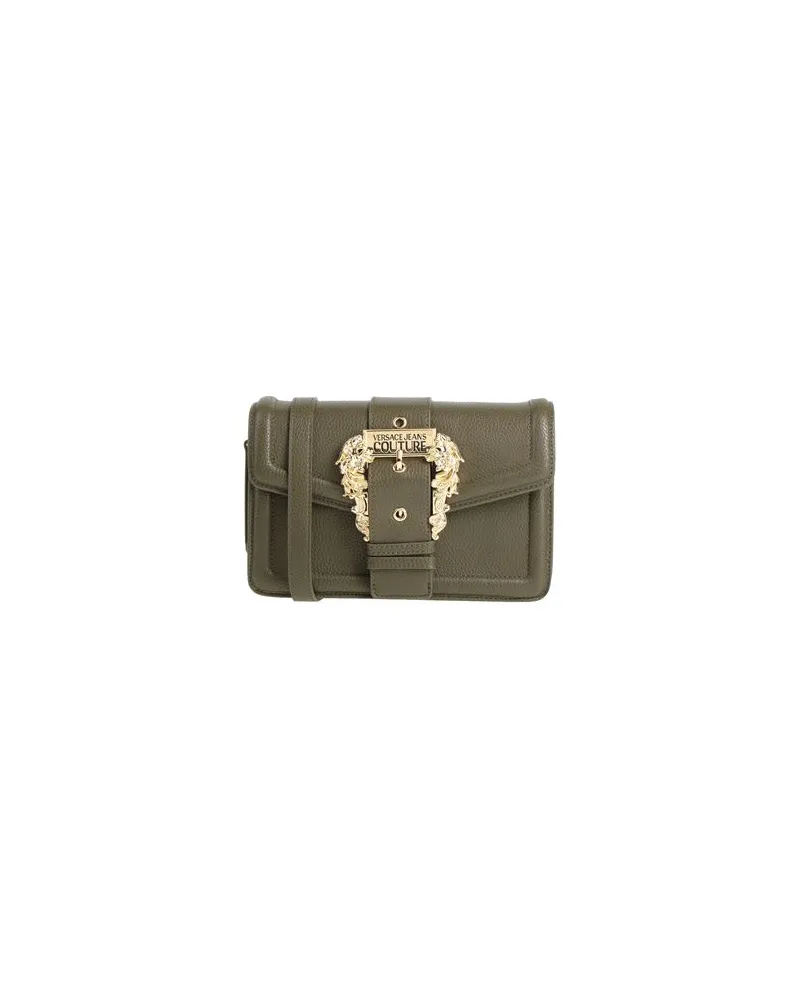 Versace Jeans TASCHEN - Umhängetascheauf YOOX.COM Militärgrün