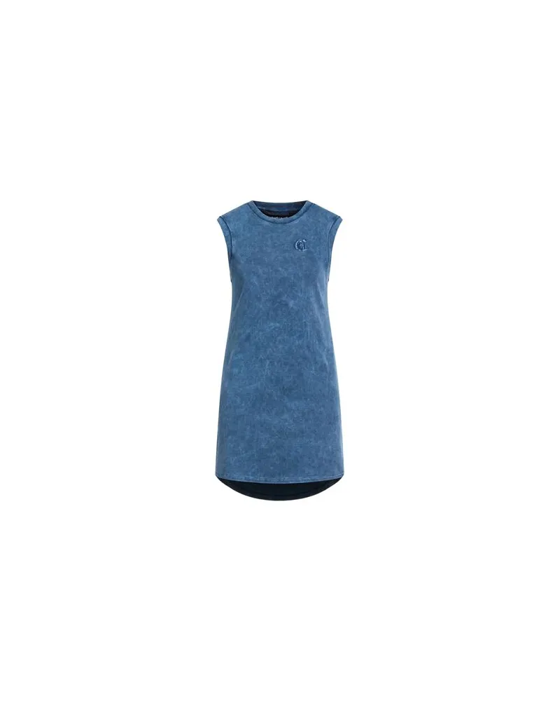 Just Cavalli KLEIDER - Mini-Kleiderauf YOOX.COM Taubenblau