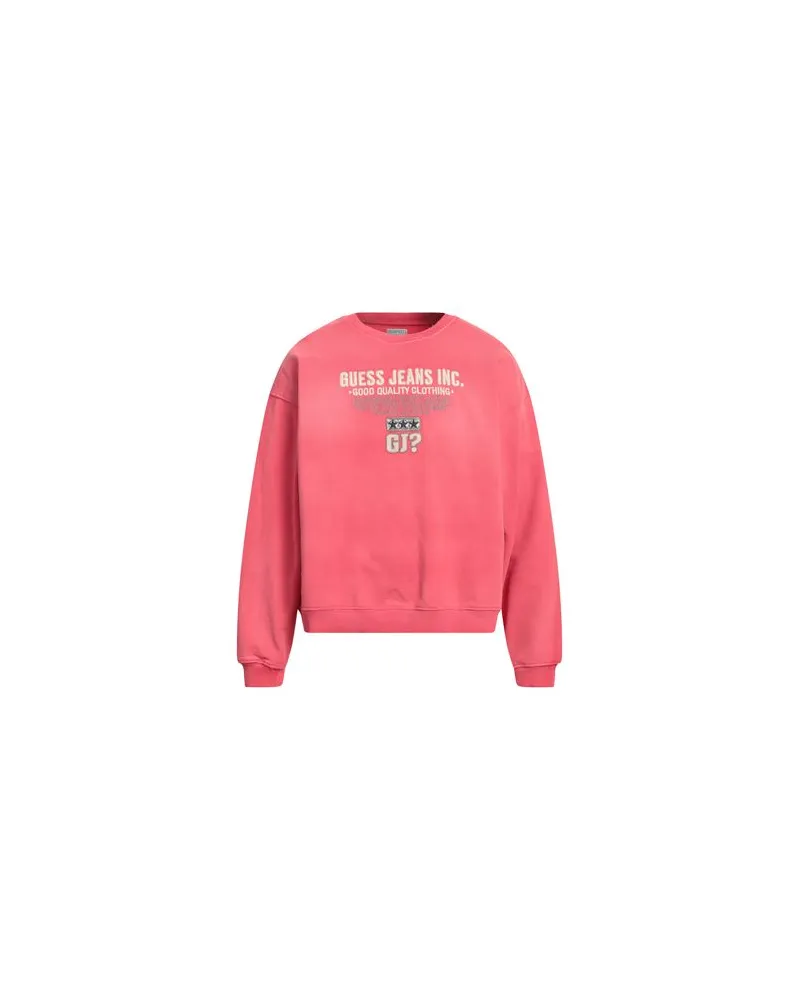 Guess TOPS - Sweatshirtsauf YOOX.COM Koralle