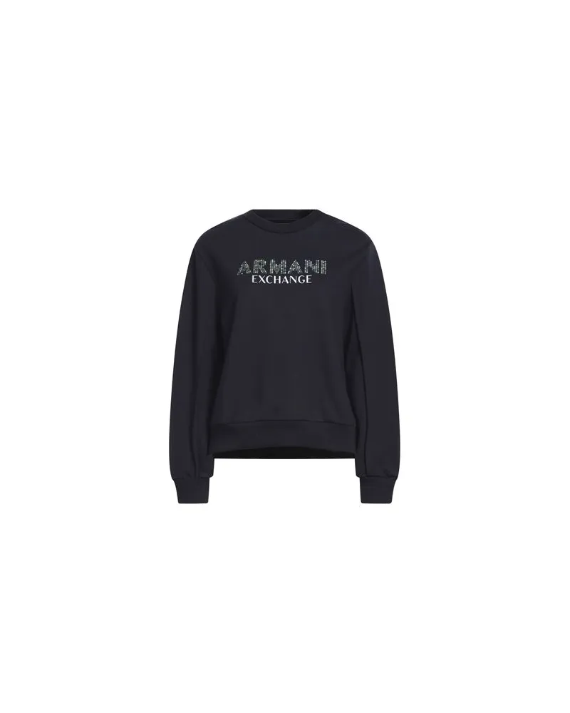 Armani Exchange TOPS - Sweatshirtsauf YOOX.COM Nachtblau