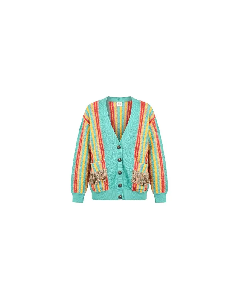 TOD'S TOD STRICKWAREN - Strickjackenauf YOOX.COM Säuregrün