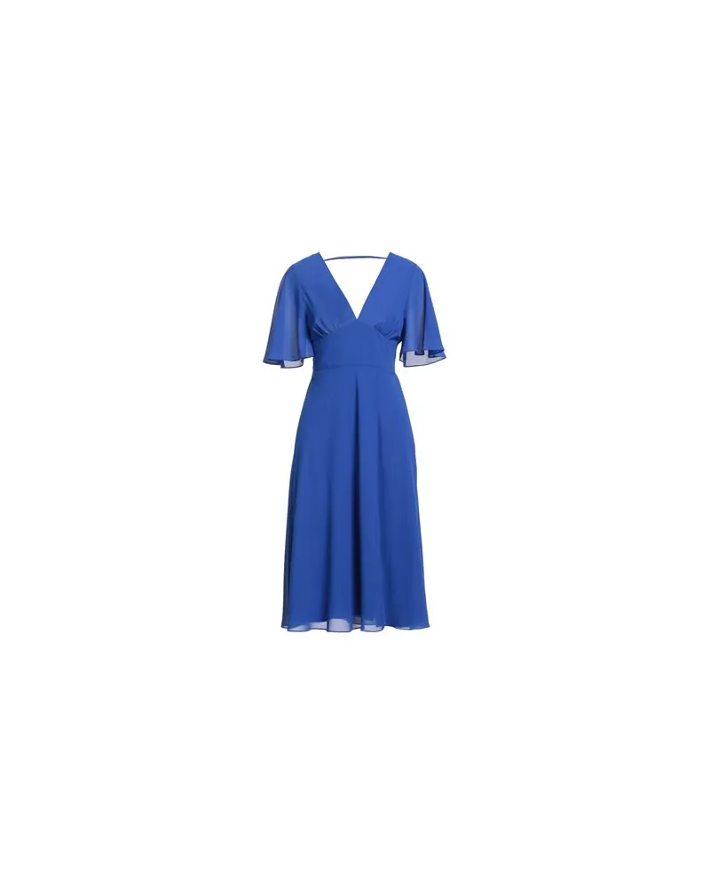 Patrizia Pepe KLEIDER - Midi-Kleiderauf YOOX.COM Blau