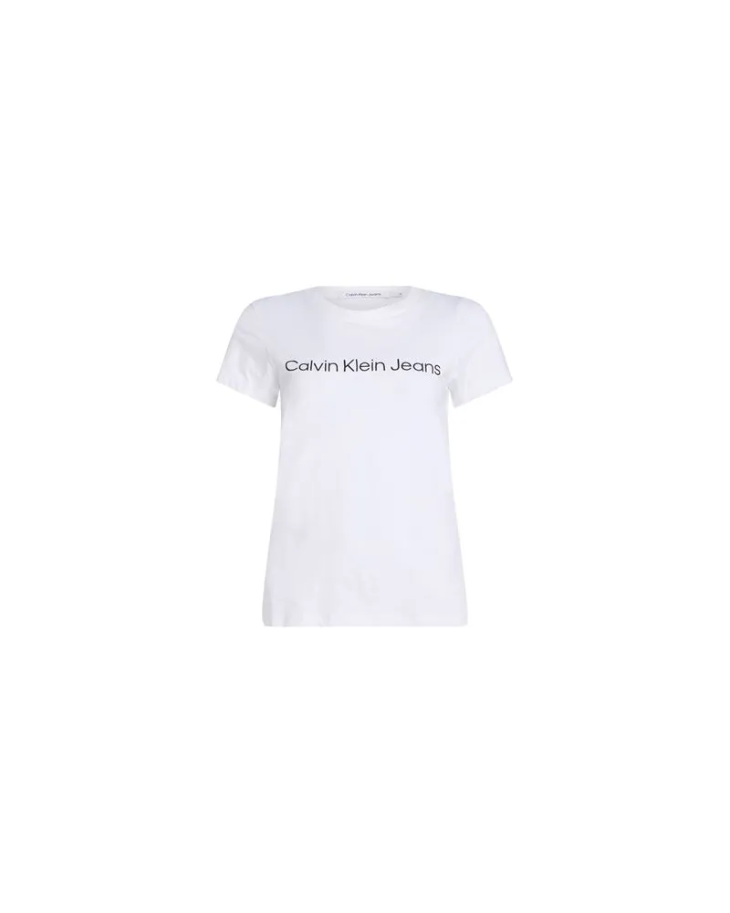 Calvin Klein TOPS - T-shirtsauf YOOX.COM Weiß