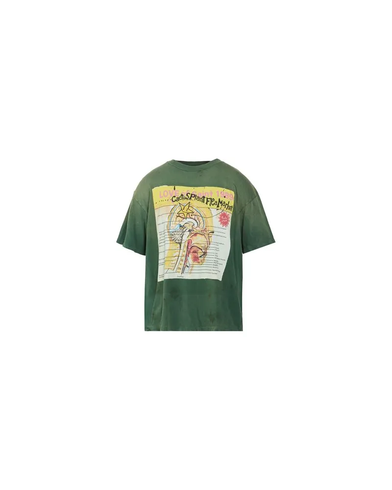 Saint Michael TOPS - T-shirtsauf YOOX.COM Militärgrün