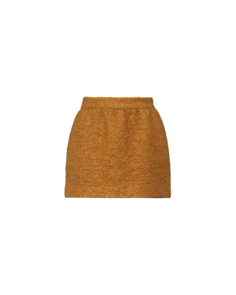 RED Valentino HOSEN & RÖCKE - Miniröckeauf YOOX.COM Senf