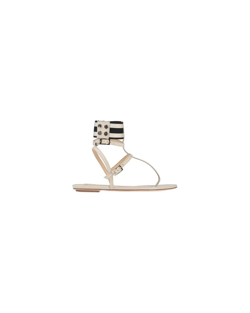 Elisabetta Franchi SCHUHE - Zehentrennerauf YOOX.COM Elfenbein