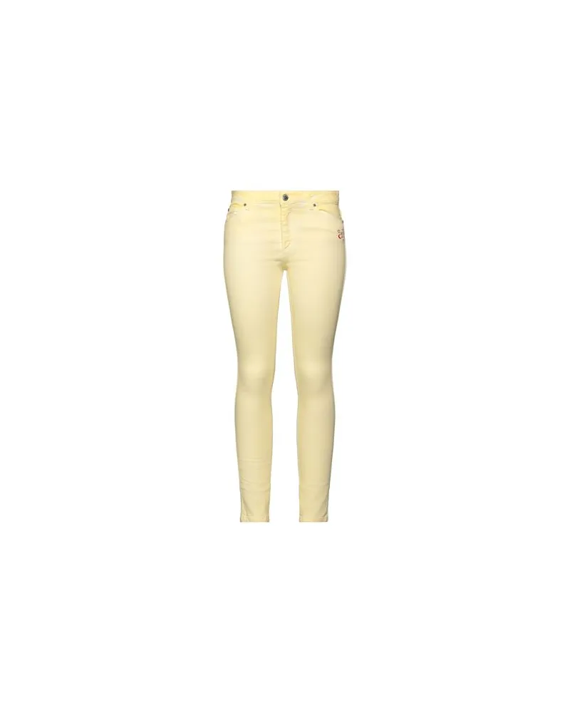 Ermanno Scervino HOSEN & RÖCKE - Jeanshosenauf YOOX.COM Gelb