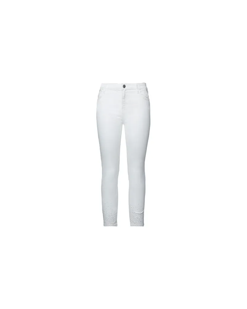 My Twin Twinset HOSEN & RÖCKE - Jeanshosenauf YOOX.COM Weiß