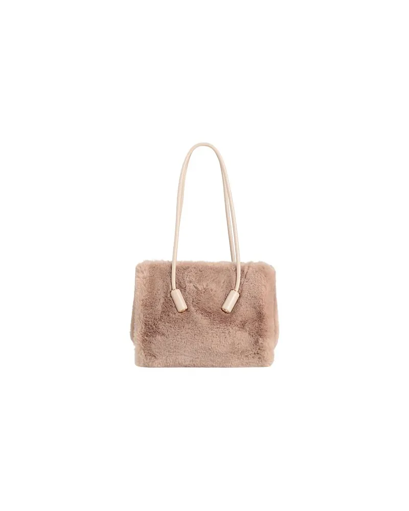 THEMOIRÈ TASCHEN - Schultertaschenauf YOOX.COM Maulwurfsgrau
