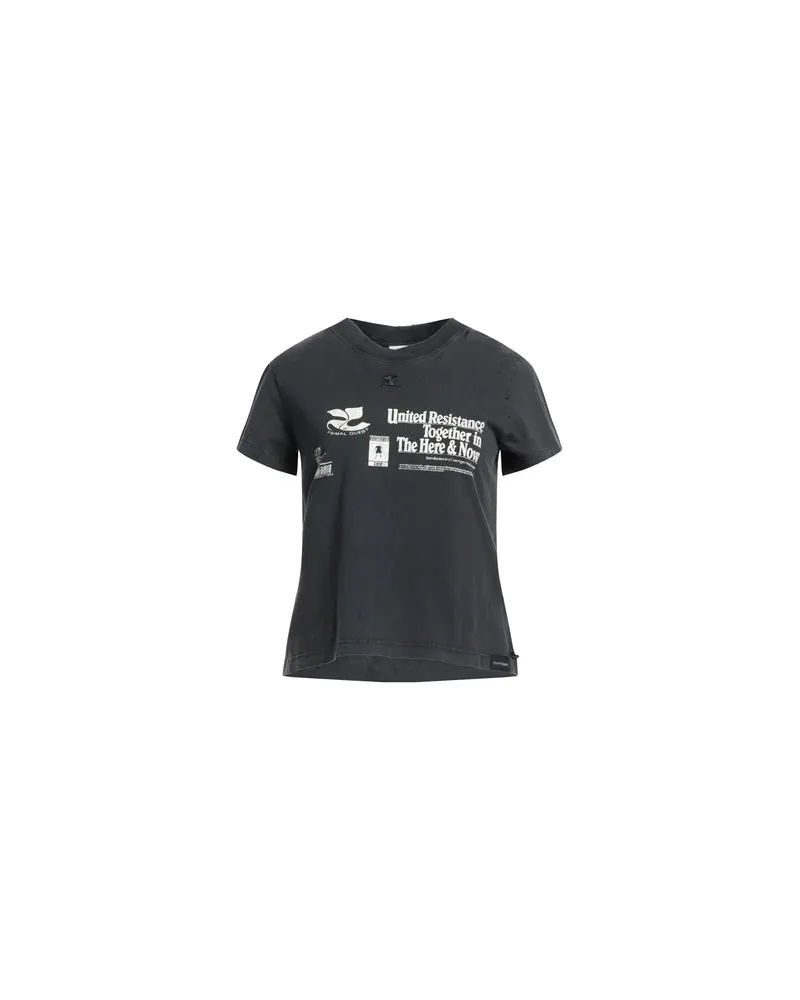 Courrèges TOPS - T-shirtsauf YOOX.COM Grau