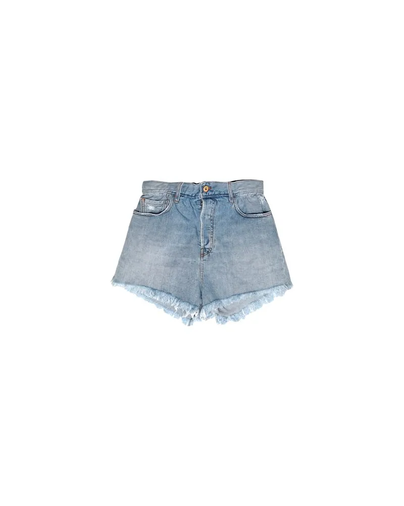 Cycle HOSEN & RÖCKE - Jeansshortsauf YOOX.COM Blau