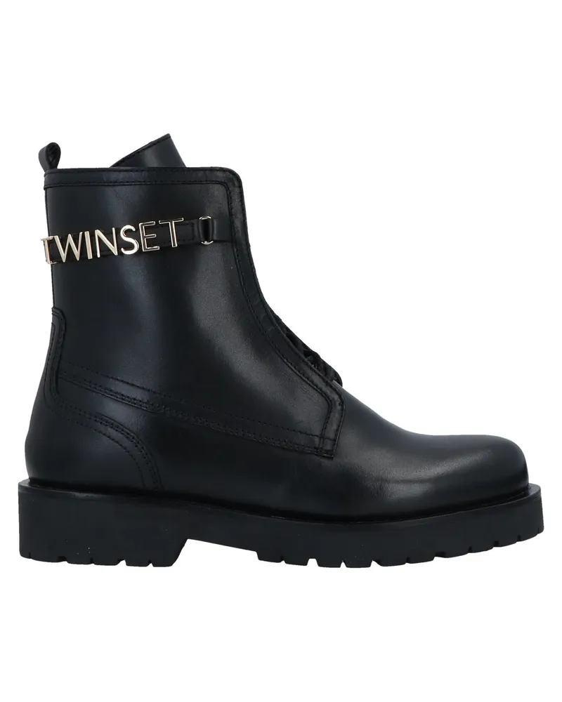 Twin-Set Stiefelette Schwarz