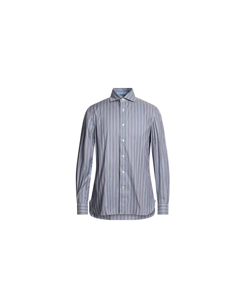 Isaia TOPS - Hemdenauf YOOX.COM Taubenblau