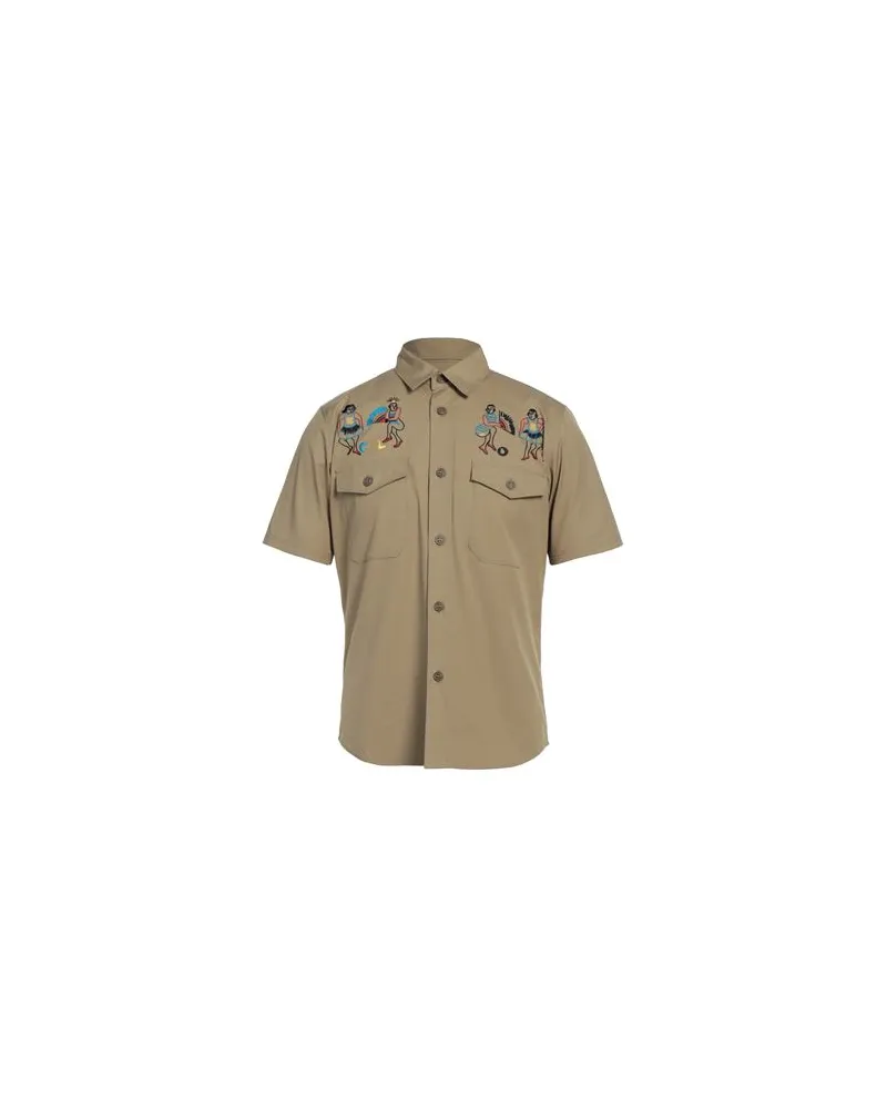 CLOT TOPS - Hemdenauf YOOX.COM Beige