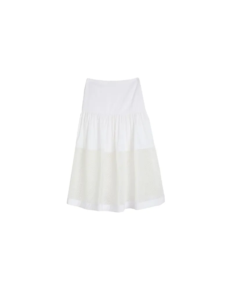 Jijil HOSEN & RÖCKE - Midi-Röckeauf YOOX.COM Weiß