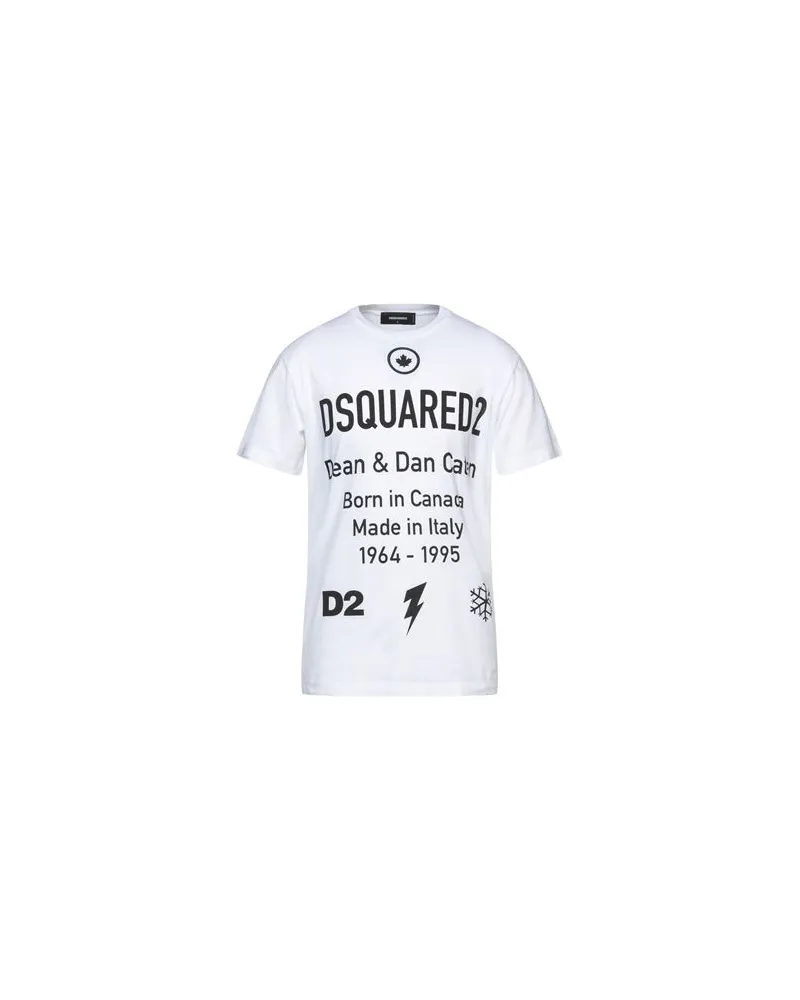 Dsquared2 TOPS - T-shirtsauf YOOX.COM Weiß